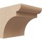 Ekena Millwork 4"W x 4"D x 4"H Wide Yorktown Rough Cedar Woodgrain TimberThane Corbel, Primed Tan CORUR04X04X04YORRCPR - alternate 1